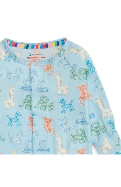 Magnetic Me Blue Party Animals Glow In Blue