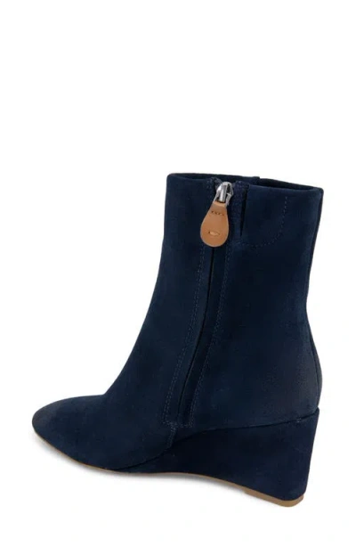 Gentle Souls Women's Nash Zipper Booties In Blue