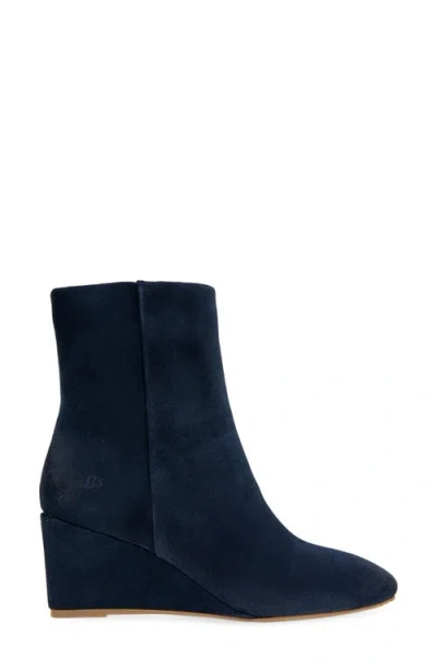 Gentle Souls Women's Nash Zipper Booties In Blue