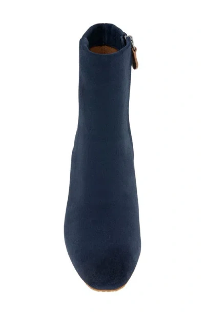 Gentle Souls Women's Nash Zipper Booties In Blue