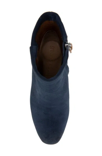 Gentle Souls Women's Nash Zipper Booties In Blue