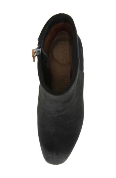 Gentle Souls Women's Nash Zipper Booties In Black