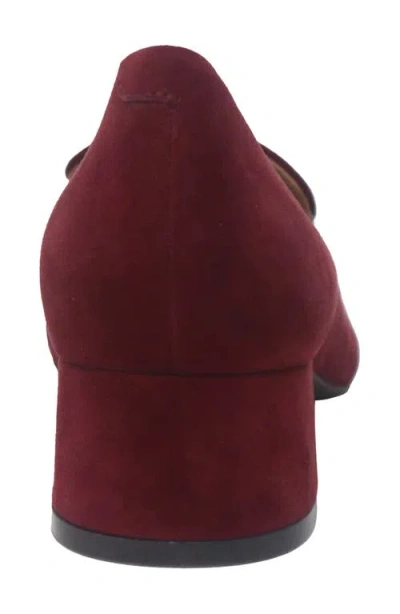 Gentle Souls Women's Glova Tassle Pointy Toe Pumps In Burgundy