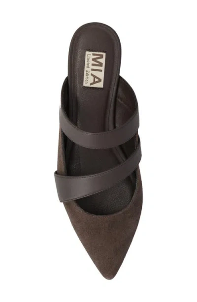 Mia Abie Pointed Toe Mule In Multi