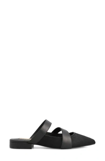 Mia Abie Pointed Toe Mule In Animal Print