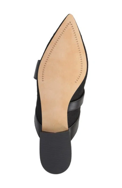 Mia Abie Pointed Toe Mule In Animal Print