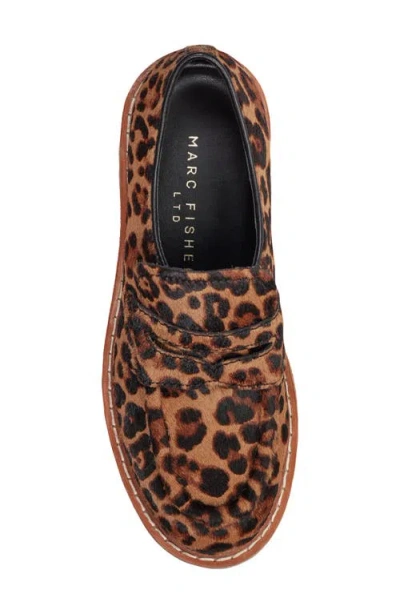 Marc Fisher Ltd Norton Lug Sole Penny Loafer In Multi