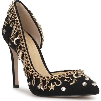 Jessica Simpson Women's Palias Anniversary Charm Pumps In Black