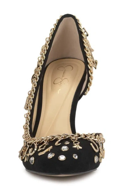 Jessica Simpson Women's Palias Anniversary Charm Pumps In Black