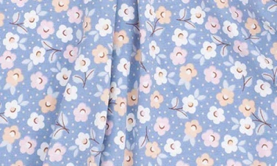 Angel Dear Kids' Country Calico Pleated Dress & Leggings Set In Multi