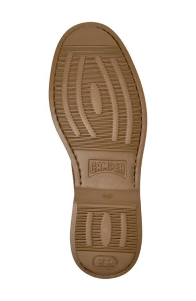 Camper Normal Lace-up Suede Boots In Brown