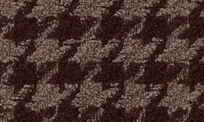 Rag & Bone Nora Houndstooth Alpaca Blend Scarf In Brown