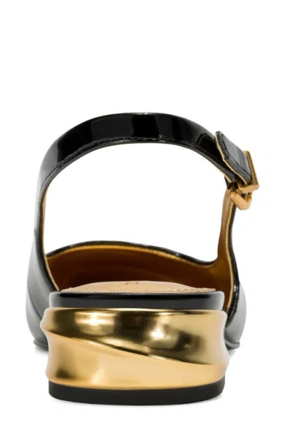 Donna Karan Women's Savita Slingback Flats In Black