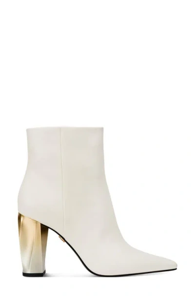 Donna Karan New York Sofia Block Heel Bootie In White