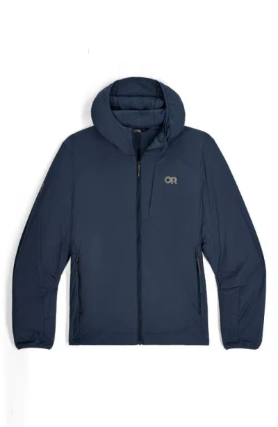 Outdoor Research Vesper Insulated Hooded Jacket In Blue