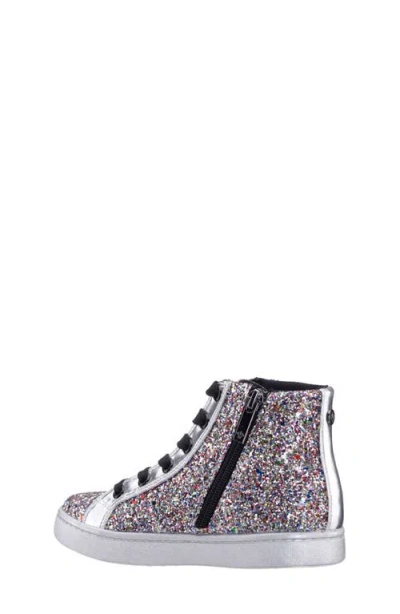 Nina Big Girls Glitter High Top Sneakers In Multi