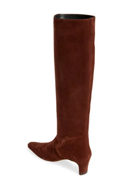 Staud Wally Knee High Boot In Brown