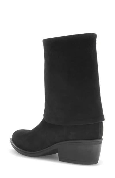 Gabor Square Toe Boot In Black