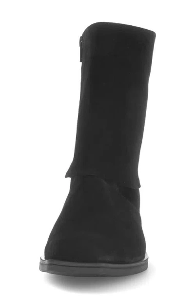 Gabor Square Toe Boot In Black