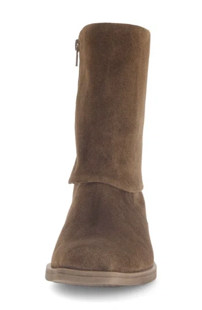 Gabor Foldover Shaft Bootie In Brown