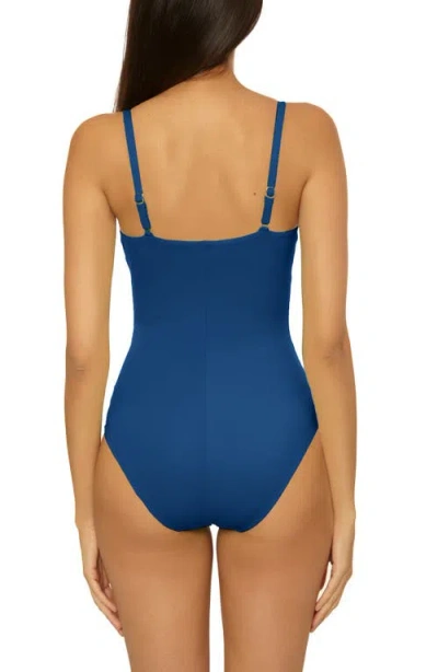 Soluna Sun Goddess One-piece Swimsuit In Blue