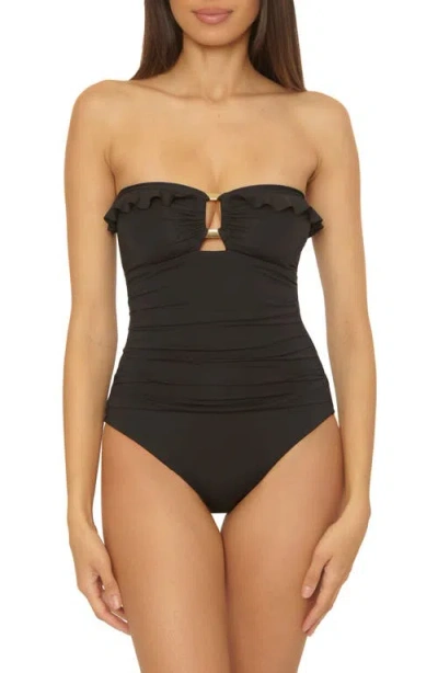 Soluna Sun Goddess One-piece Swimsuit In Black