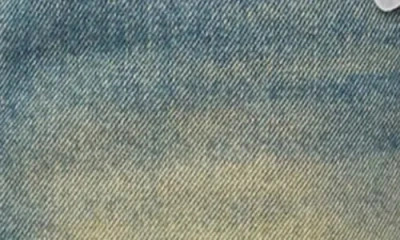 Edikted Mixed Buttons Denim Mini Skort In Blue