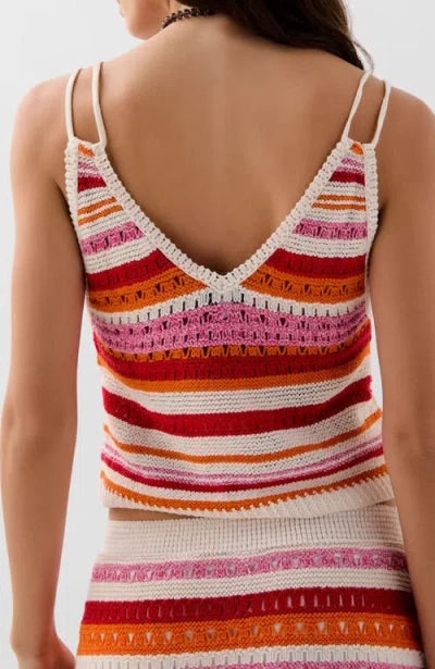 Scalpers Crochet Summer Top In Multi
