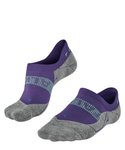 Falke Ru4 Endurance Cool Invisible Running Socks In Purple