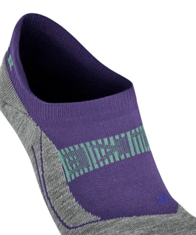 Falke Ru4 Endurance Cool Invisible Running Socks In Purple