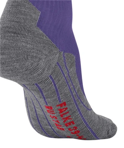Falke Ru Compression Stabilizing Running Socks In Purple