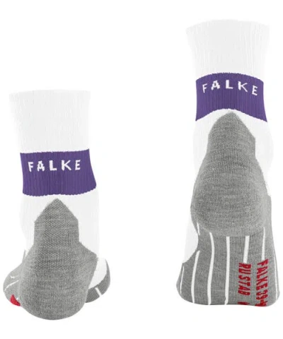 Falke Ru Compression Stabilizing Running Socks In Gray