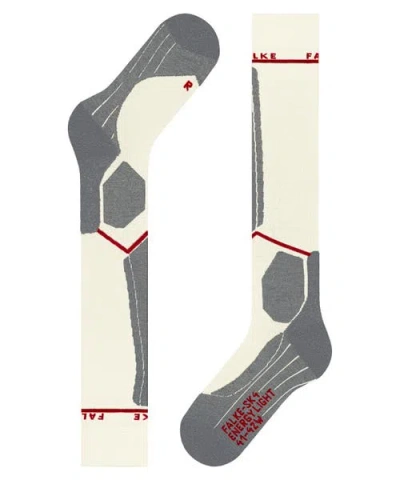 Falke Sk4 Advanced Compression Light Ski Socks In Neutral