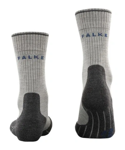 Falke Tk2 Explore Wool Silk Hiking Socks In Gray