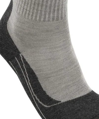 Falke Tk2 Explore Wool Silk Hiking Socks In Gray