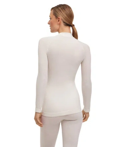 Falke Wool Tech. Base Layer Top In White