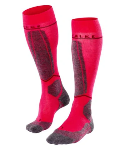 Falke Sk4 Advanced Compression Light Ski Socks In Animal Print