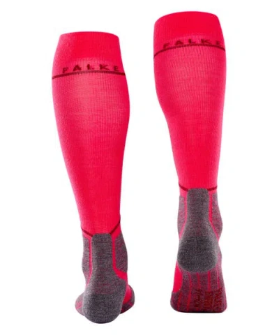 Falke Sk4 Advanced Compression Light Ski Socks In Animal Print