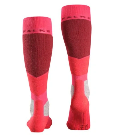 Falke Sk2 Intermediate Ski Socks In Red