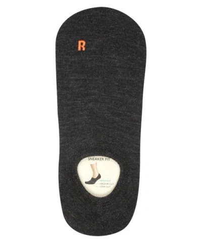 Falke Keep Warm Wool No Show Socks In Gray