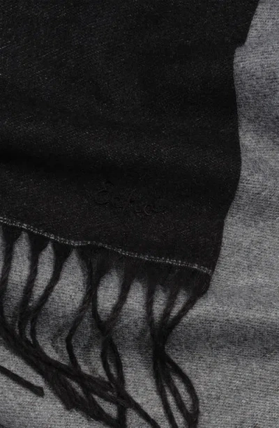 Echo Double Face Scarf In Brown