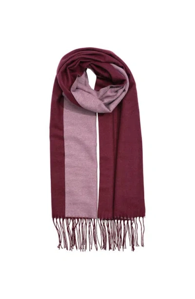 Echo Double Face Scarf In Brown