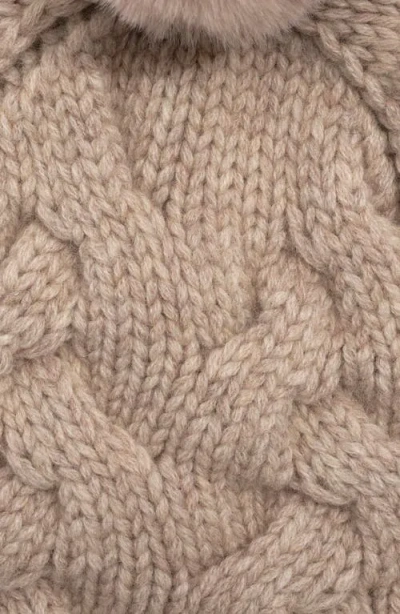 Echo Park Cable Beanie In Brown