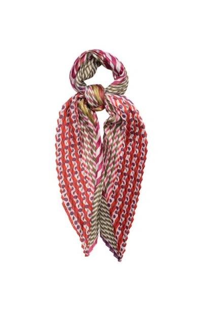 Echo Downtown Pleated Diamond In Multi