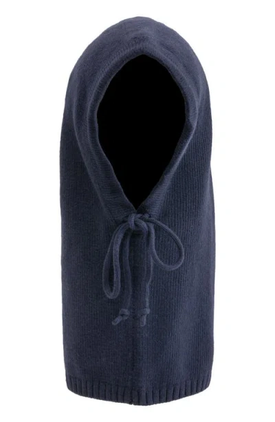 Echo Drapey Balaclava In Blue