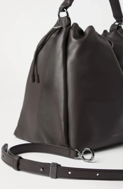 Brunello Cucinelli Handbag With Monile Embell In Brown