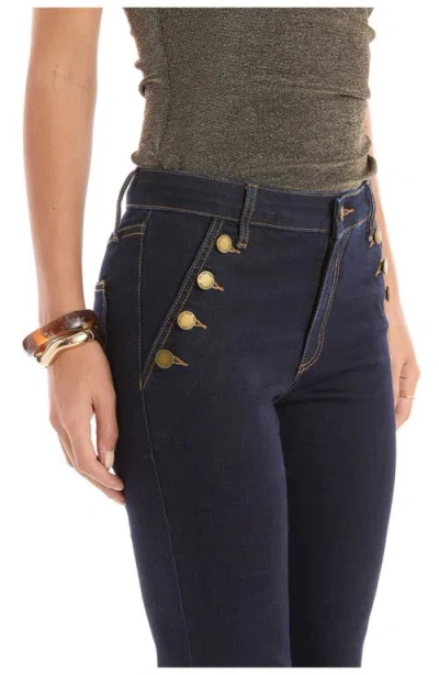 The Noli Shop Allegra Bootcut Jean In Blue