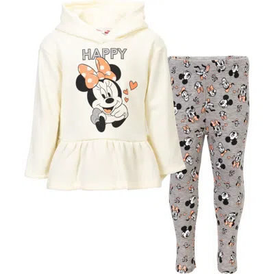 Disney Hoodie & Leggings Set In Brown