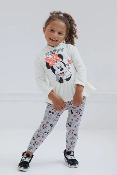 Disney Hoodie & Leggings Set In Brown