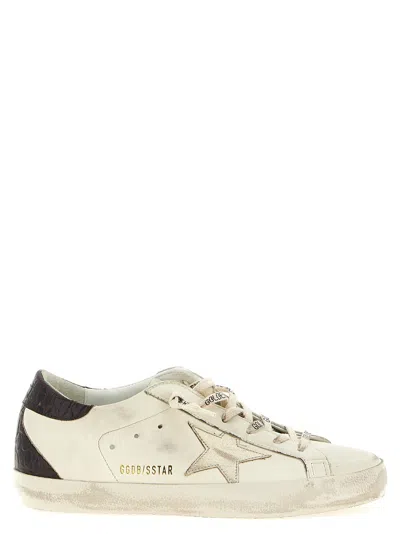 Golden Goose 20mm Super-star Leather Sneakers In Multi